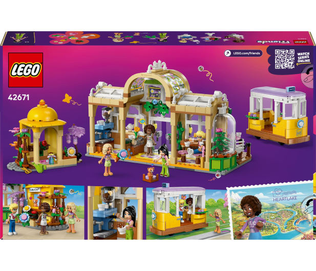 LEGO Friends 42671 Zielona kawiarnia i kwiaciarnia - 1331631 - zdjęcie 10